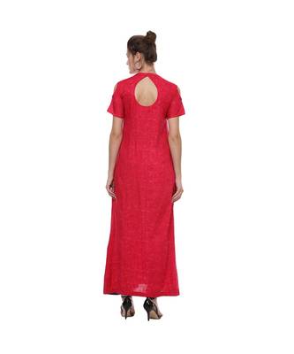 Classic Women's Long Kurti with Tassel Trims 3