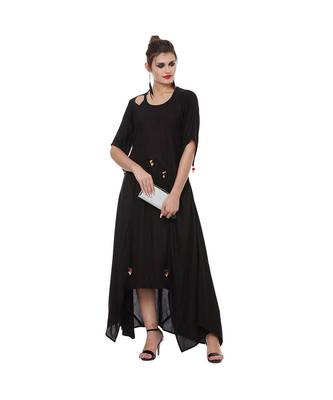 All Side Drape Long Kurti Dress 1