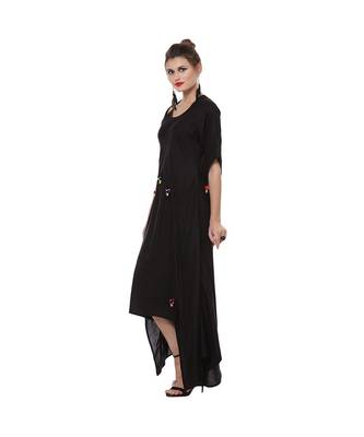 All Side Drape Long Kurti Dress 3