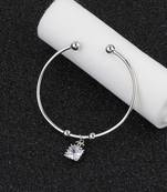 Stylish Look Party Wear Adjustable Bracelet With Diamond For Women Girls