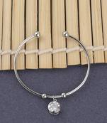 Party Wear Elegant Look Adjustable Bracelet With Diamond For Women Girls