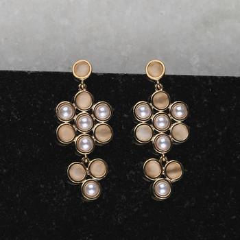 Fashion Delicated Patry Wear Pearl Earring For Women Girl 1