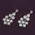 Party Wear Silver Pearl Earring For Women Girl