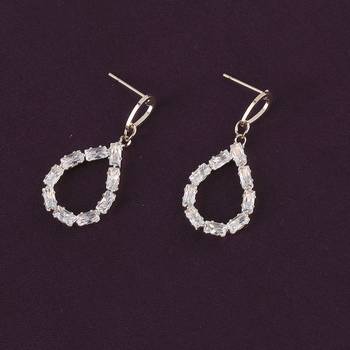 Rose Gold Antique Diamond Stud Earring For Women Girl 2