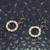 Gold Plated Charm Party Wear Stud Earring For Women Girl