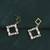 Gold Plated Fashion Party Wear Stud Earring For Women Girl