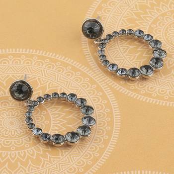 Atrractive Delicated Patry Wear Diamond Dangle Earring For Women Girl 2