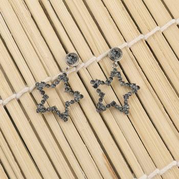 Charm Delicated Patry Wear Star Diamond Dangle Earring For Women Girl 3