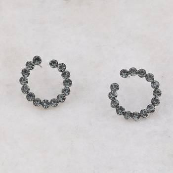 Party Wear Diamond Stud Earring For Women Girl 3