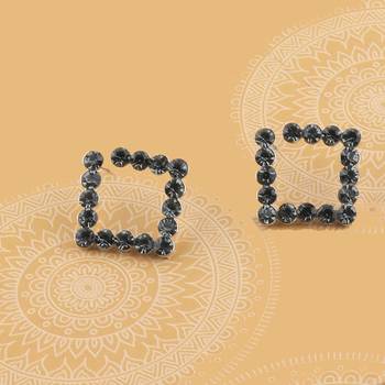 Fashion Stylish Diamond Studs Earring For Women Girl 2