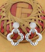 Silver Plated Charm Party Wear Drop Earring For Women Girl