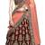 Pooja Maroon Satin Embrodery  Lehenga Choli