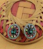 Stylish Party Wear Multi Colour Stud Earring For Women Girl