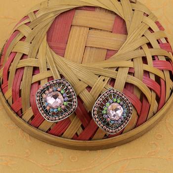Fancy Party Wear Multi Colour Stud Earring For Women Girl 1