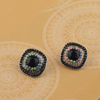 Charm Party Wear Diamond Stud Earring For Women Girl 2