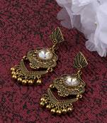 Exclusive Patry Wear Gold Plated Traditional Earring For Women Girl