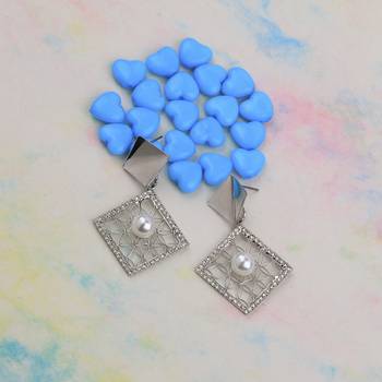 Party Wear Silver Plated Different Look Earring For Women Girl 4