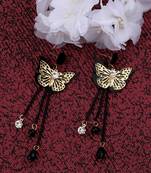 Party Wear Butterfly Designe Long Dangle Earring For Women Girl