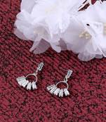 Silver Plated Delicated Stylish Stud Earring For Women Girl
