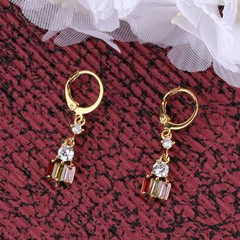 Gold Plated Party Wear Bali Earring For Women Girl 1