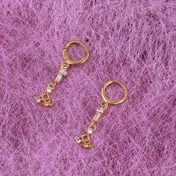 Gold Plated Charm Party Wear Bali Earring For Women Girl 3