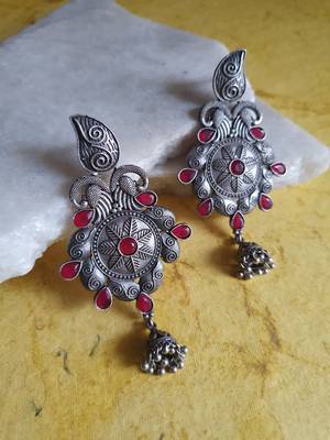 Silver earrings 1