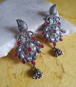 Silver earrings