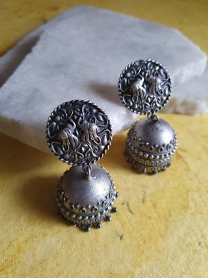 Silver earrings 1