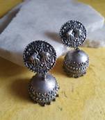 Silver earrings