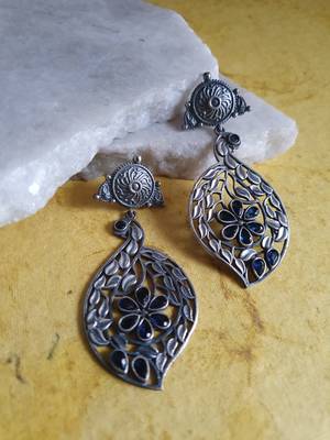 Silver earrings 1