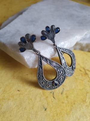 Silver earrings 1