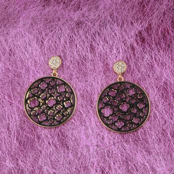 Gold Plated Elegant Stylish Earring For Women Girl 3