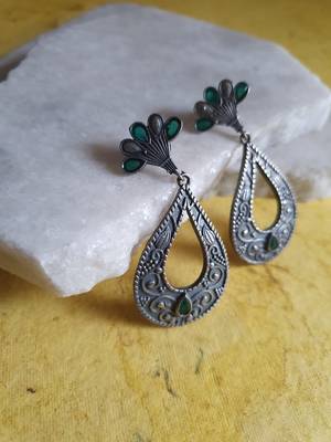 Silver earrings 1
