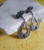 Silver earrings
