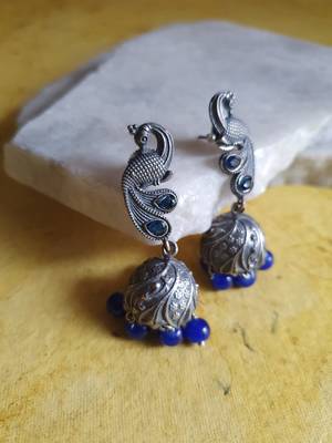 Silver earrings 1