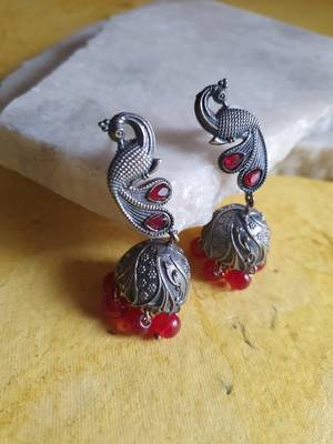 Silver earrings 1