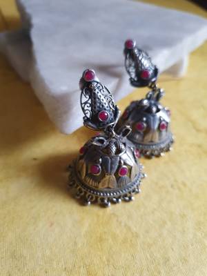 Silver earrings 1