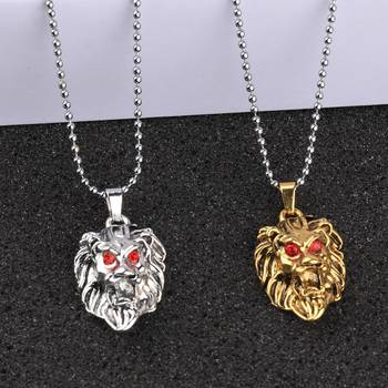 Silver Plated Stylist Chain With Lion Design Combo Chain Pendant For Man Boys-2Piece 4