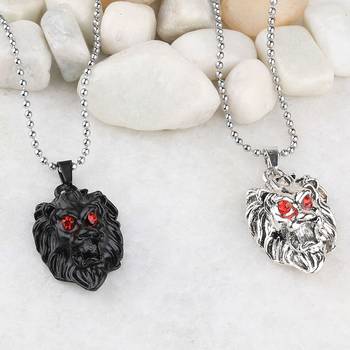 Silver Plated Stylist Chain With Lion Design Combo Chain Pendant For Man Boys-2Piece 2
