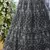 Grey Thread Embroidered With Stone Pasting Net Semi Stitched bridal lehenga