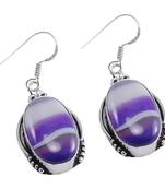 Multicolor Agate Earrings