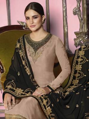 Chiku embroidered silk salwar 2