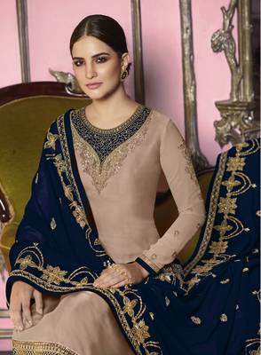 Chiku embroidered silk salwar 2