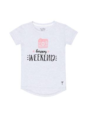 Red Printed Cotton Kids Tops 4
