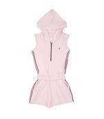 Pink Plain Cotton Girls Dresses