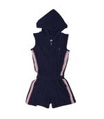 Black Plain Cotton Girls Dresses