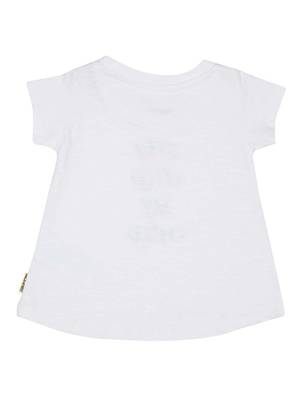White Plain Cotton Kids Tops 2