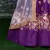 Purple Sequins, Resham, Thread And Dori Embroidered Art Silk lehenga choli for bride