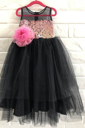 Black Flaired Gown