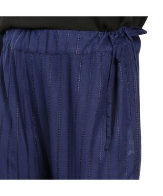 Navy Blue Chikkan Gharar 5